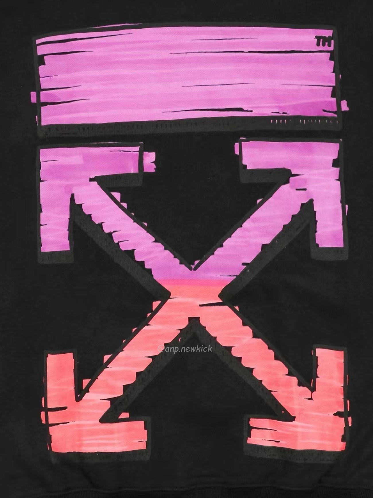 Off White Marker Hoodie Black Fuchsia Red Beige (20) - www.newkick.vip